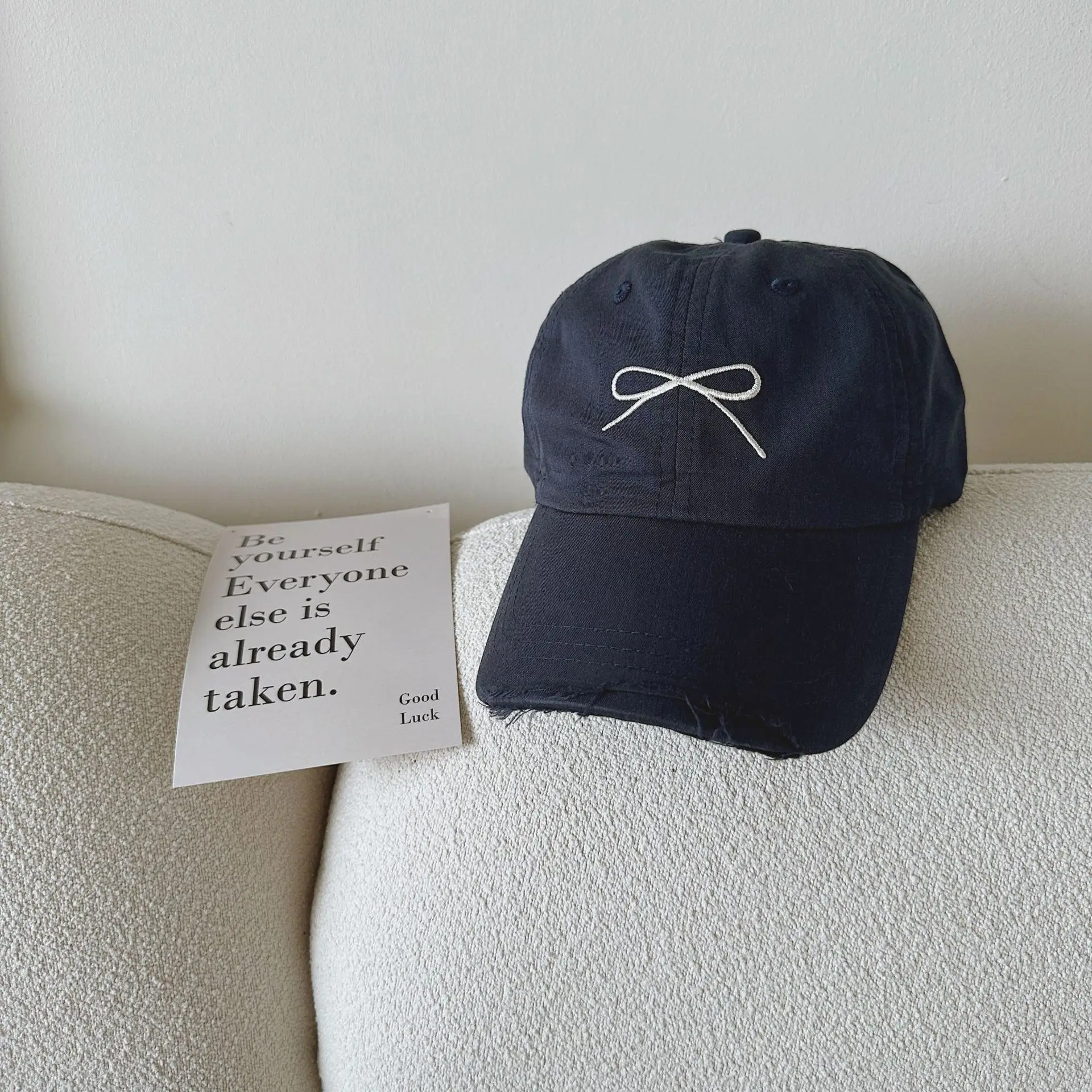 Light Blue Butterfly Cap for Girls 2024 Summer — feature 8