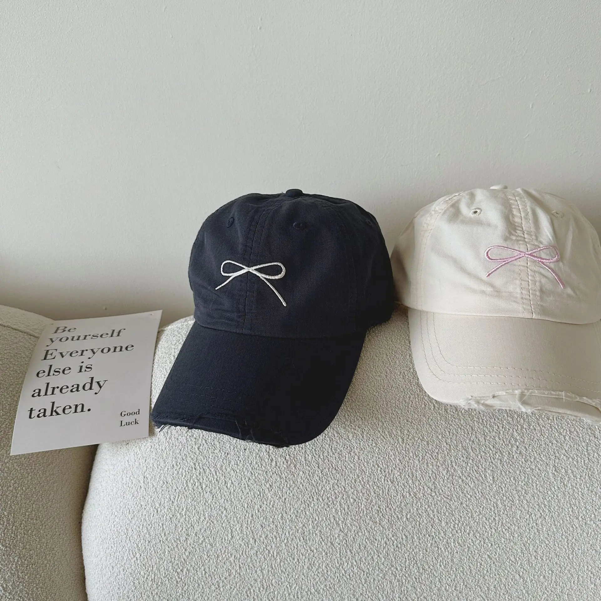 Light Blue Butterfly Cap for Girls 2024 Summer — feature 9