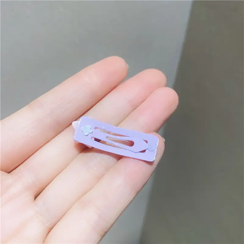 Girls' Rainbow Hair Clips 2024 Non-Damaging Hairpins