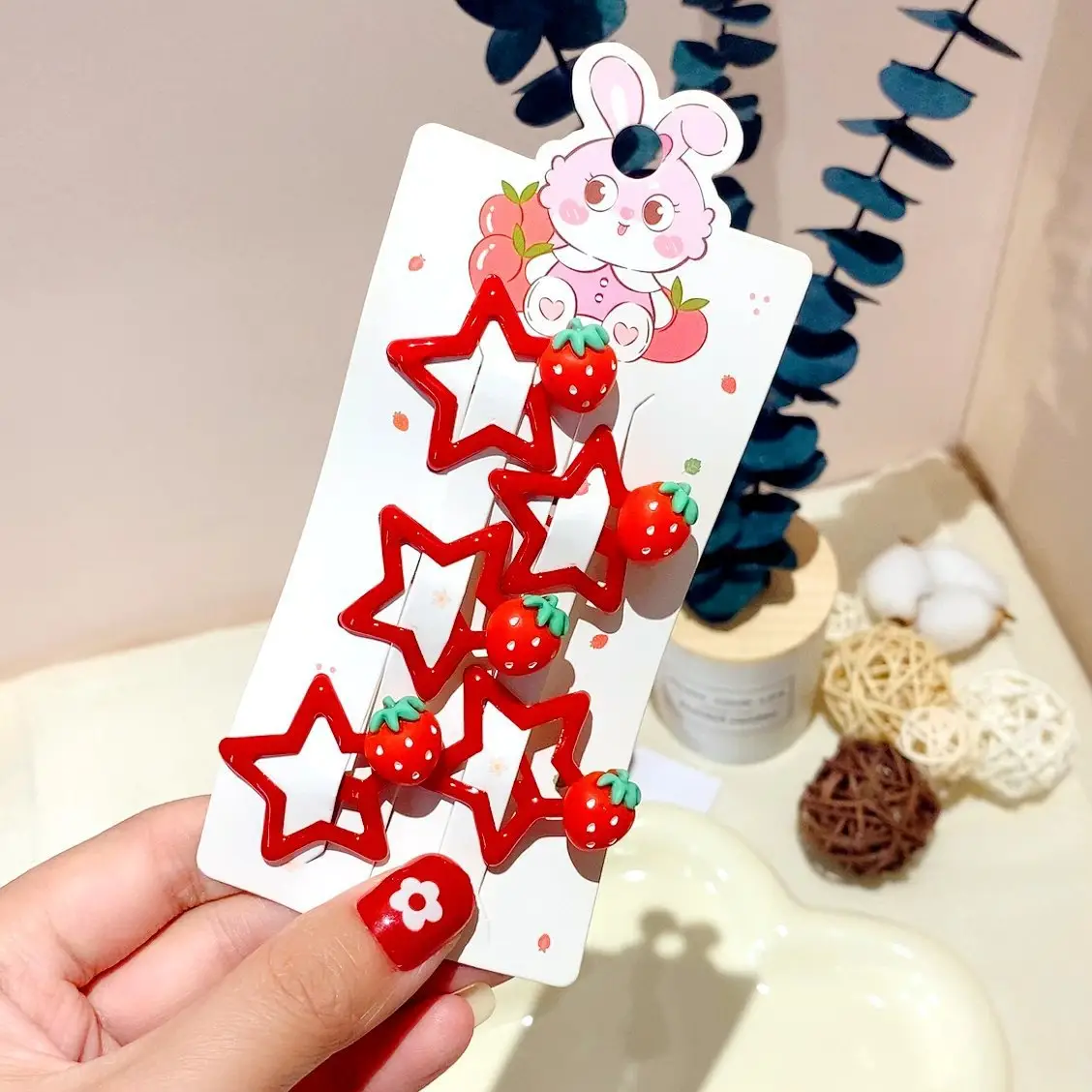 Girls' Rainbow Hair Clips 2024 Non-Damaging Hairpins