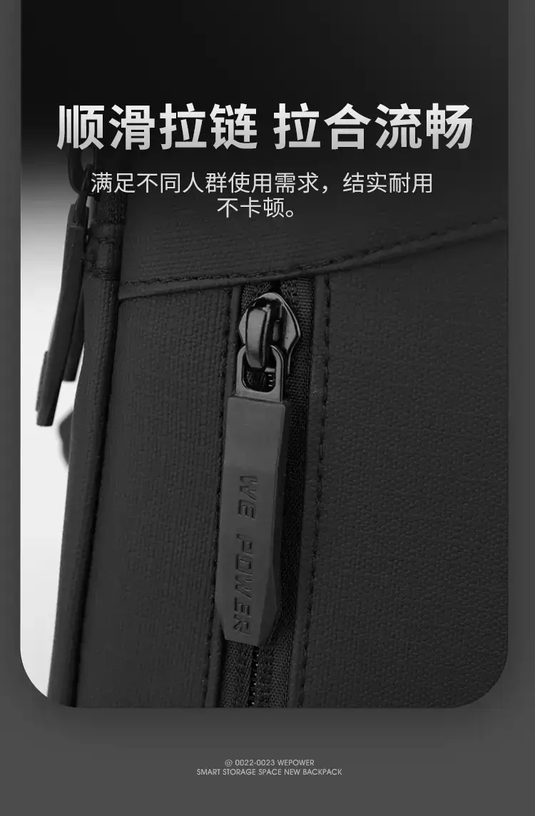 Men's Crossbody Bag Black Casual Shoulder Crossbody — feature 10