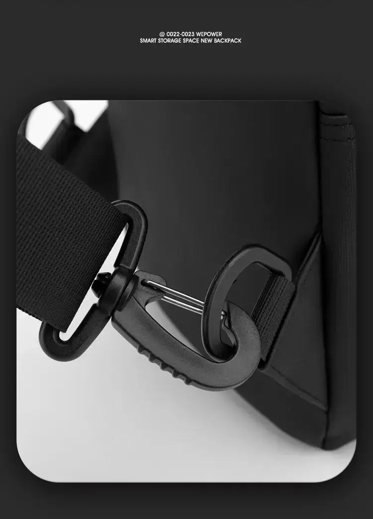 Men's Crossbody Bag Black Casual Shoulder Crossbody — feature 22