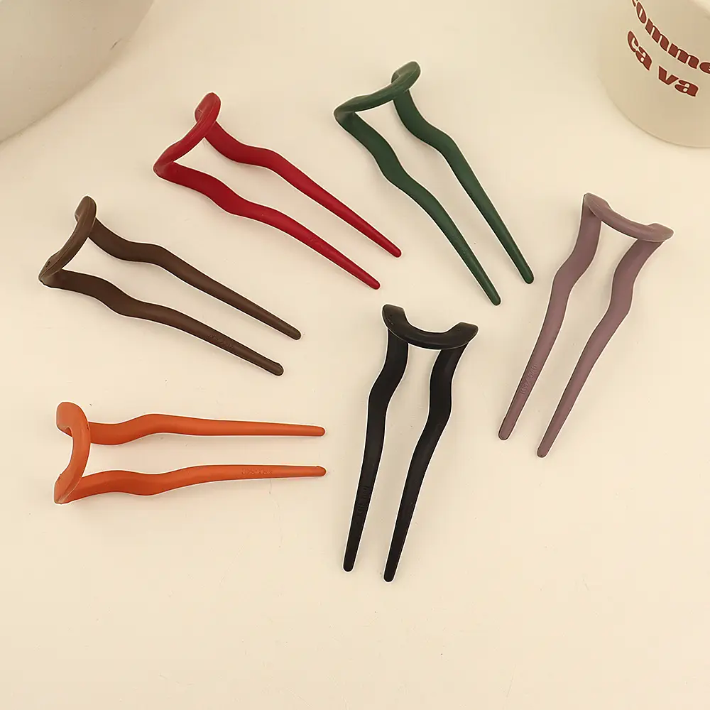 Cross-Border Frosted Hairpin for Women Elegant Hairpin - Image 8