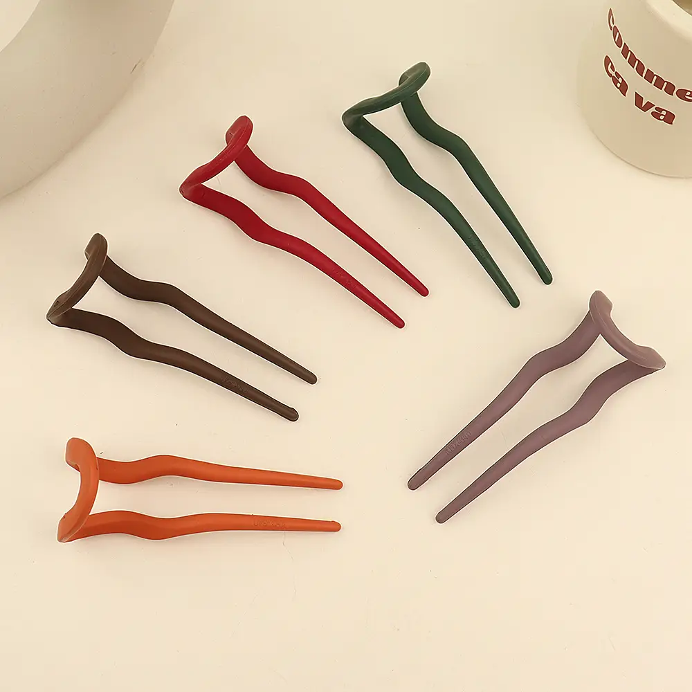 Cross-Border Frosted Hairpin for Women Elegant Hairpin - Image 9