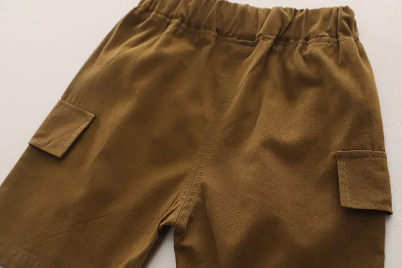 Boys Striped T-Shirt Shorts 2024 Set — feature 21