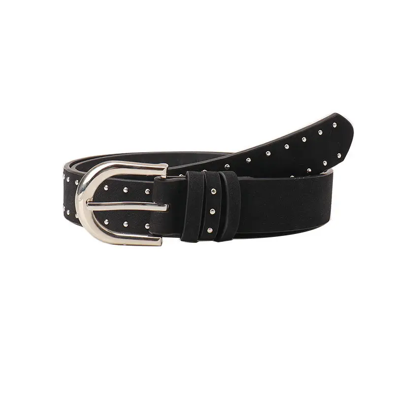 Women's Cross-border Beaded Belt Brown Black - Image 9
