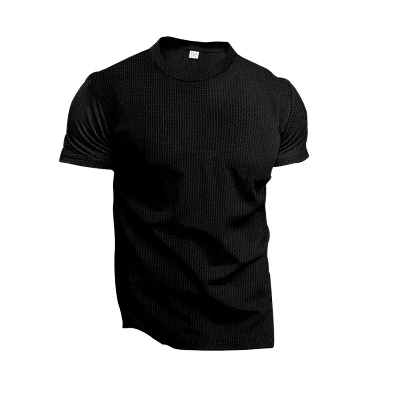 Men's 2026 Summer Slim Fit T-Shirt Navy Blue — feature 11