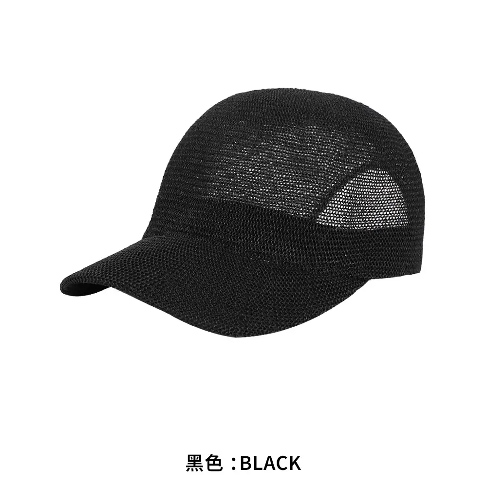 Women Sunscreen Straw Cap Japanese Baseball Cap - Image 4