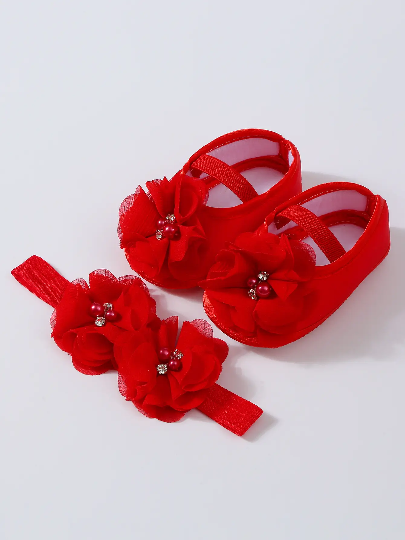 Newborn Princess Shoes Purple Bow 0-1 Year — feature 10