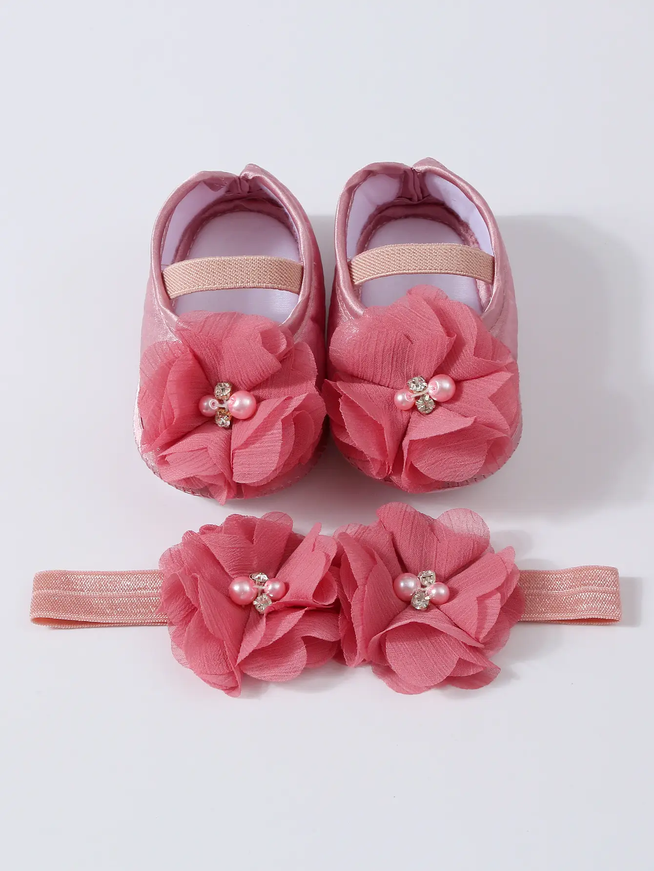 Newborn Princess Shoes Purple Bow 0-1 Year — feature 13