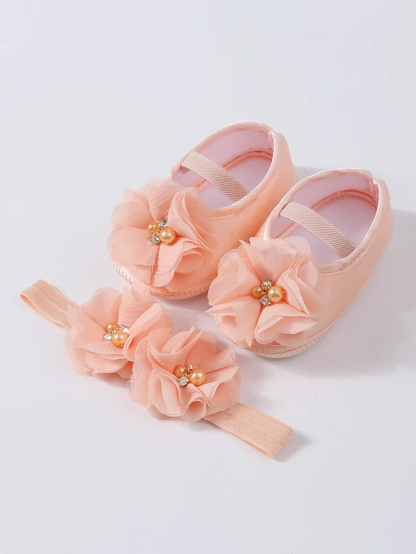 Newborn Princess Shoes Purple Bow 0-1 Year — feature 16