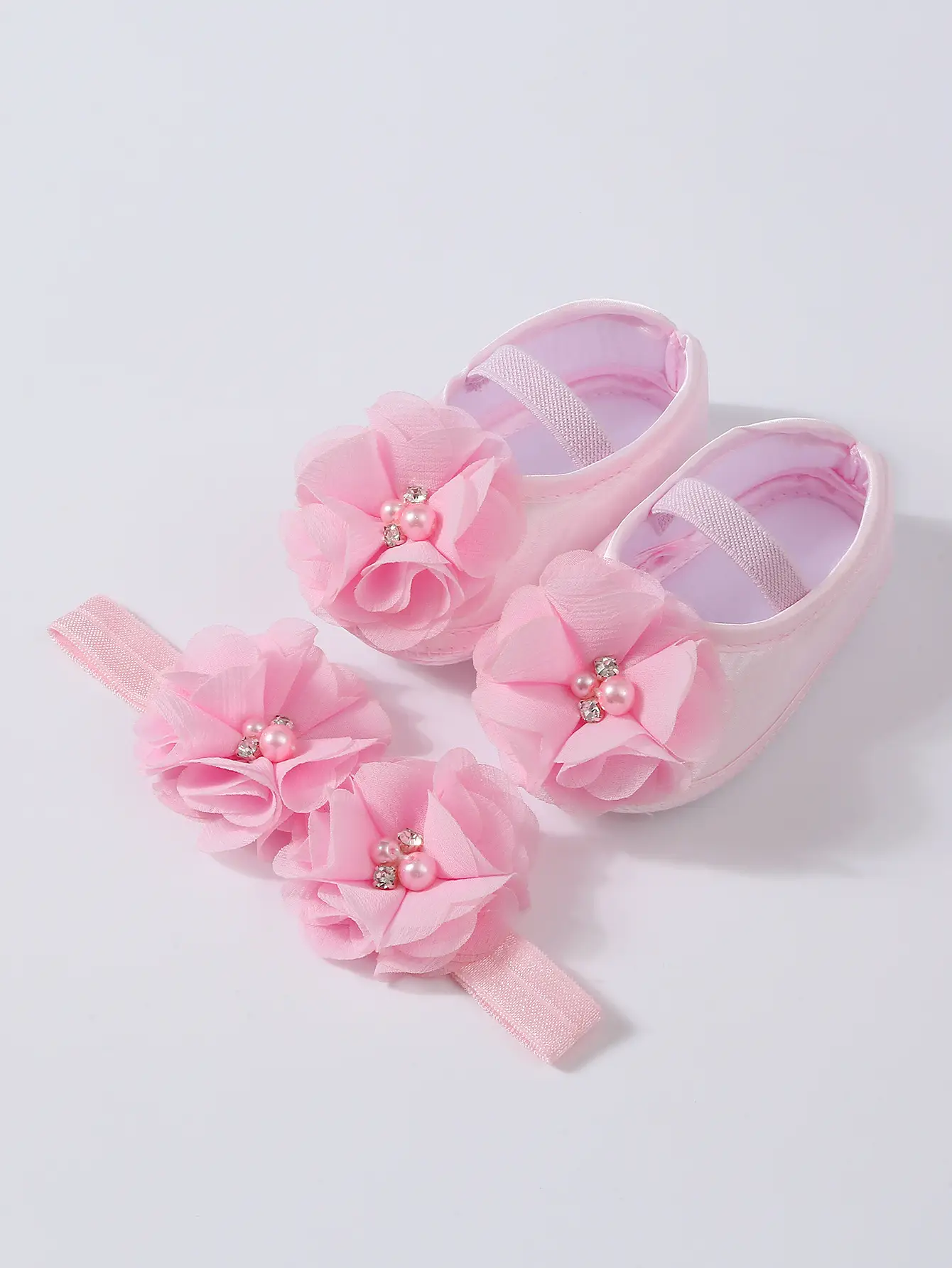 Newborn Princess Shoes Purple Bow 0-1 Year — feature 20