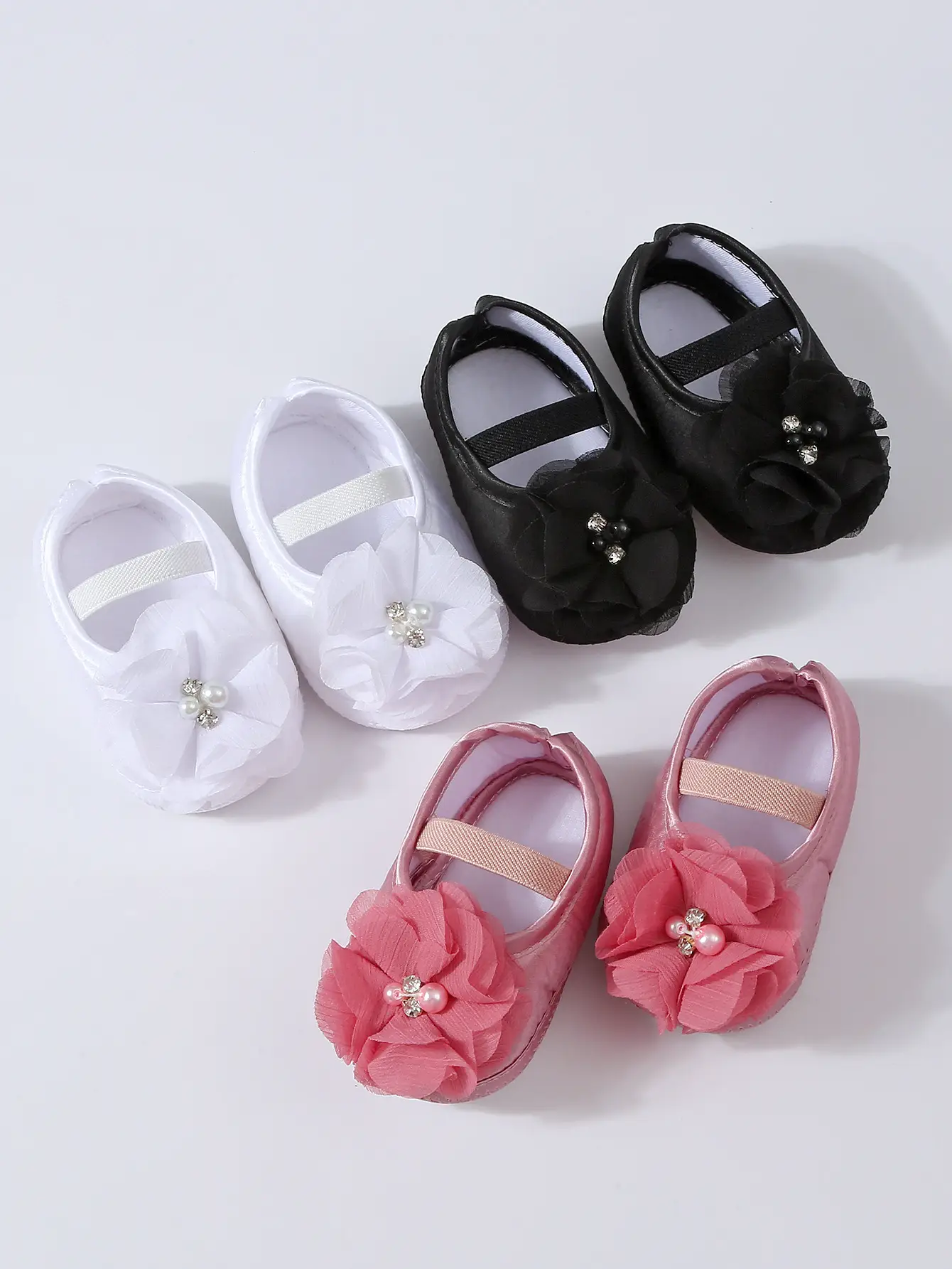 Newborn Princess Shoes Purple Bow 0-1 Year — feature 3