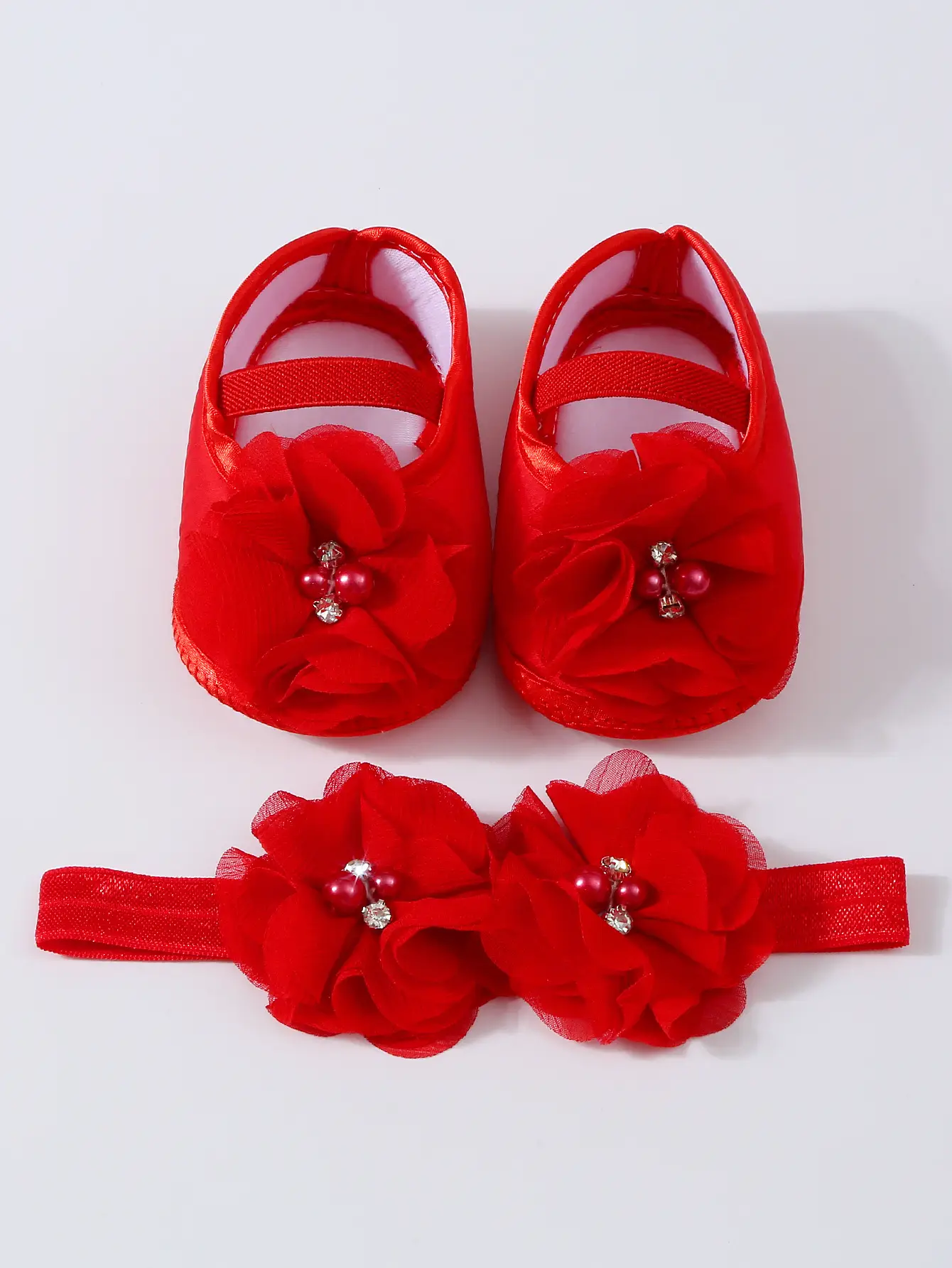 Newborn Princess Shoes Purple Bow 0-1 Year — feature 9
