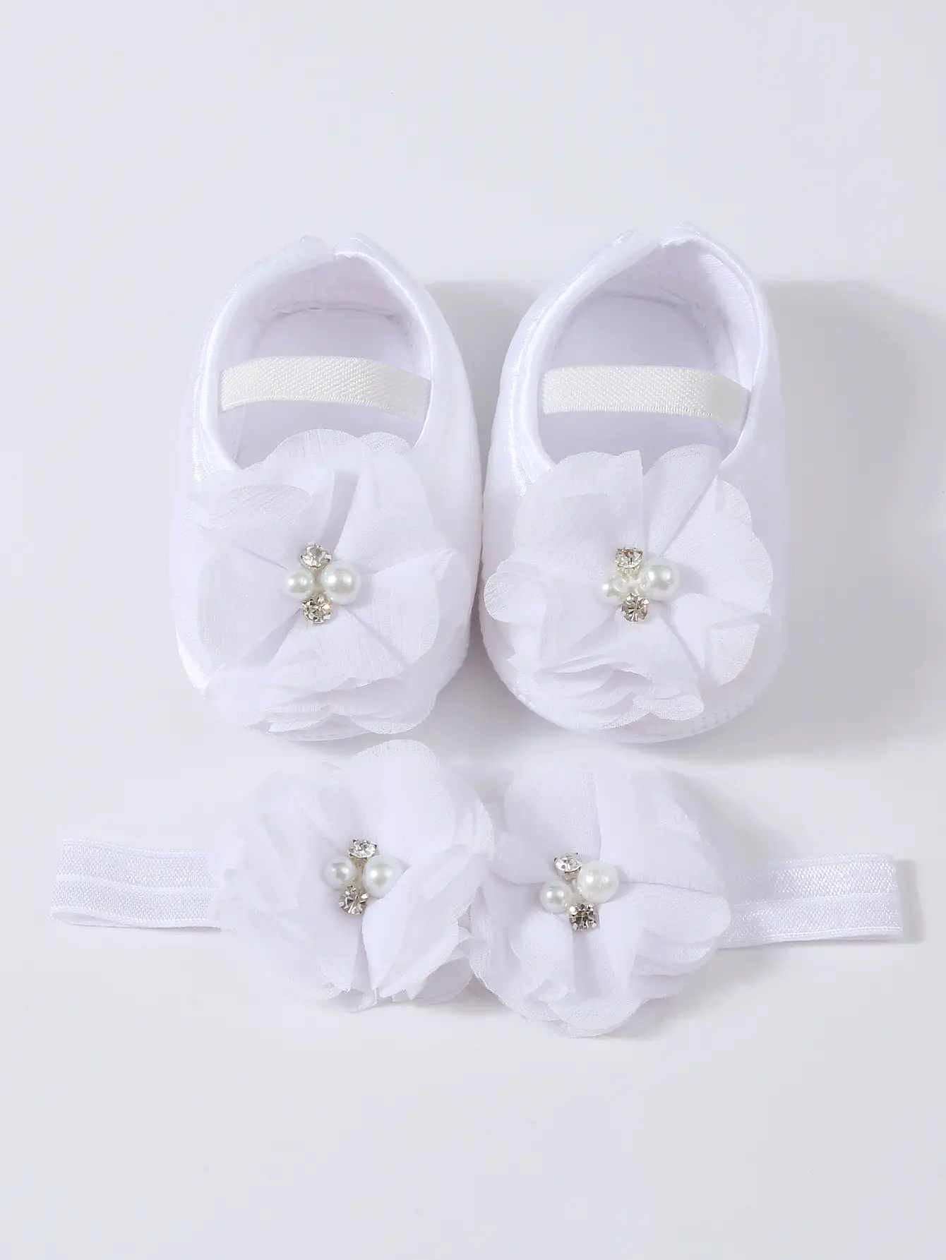 Newborn Princess Shoes Purple Bow 0-1 Year