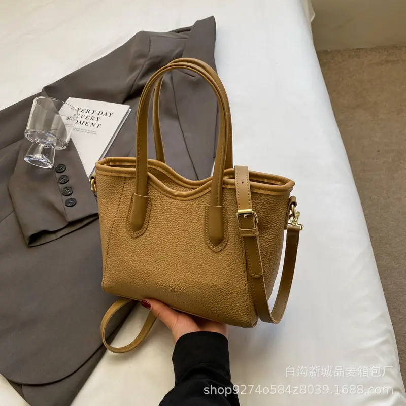 Women's Tan Crossbody Shoulder Bag 2026 New Trendy