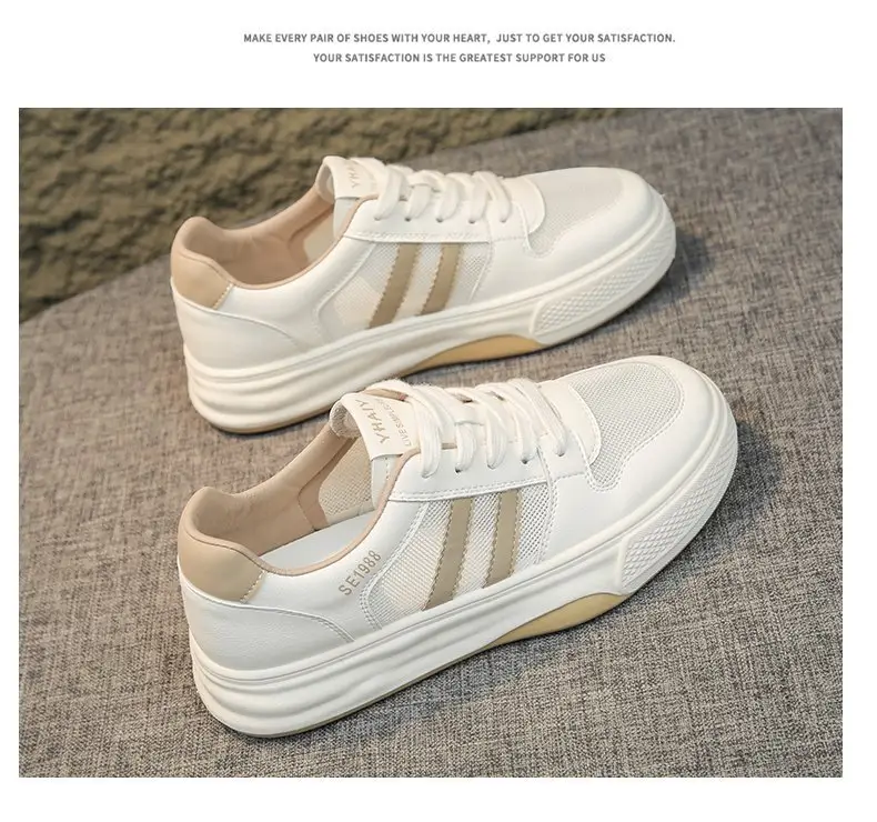 Women White Mesh Casual Shoes Spring Summer 2024 — feature 12