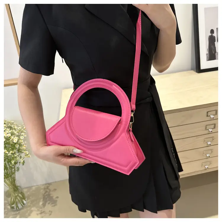 Black Round Shoulder Crossbody Bag for Women — feature 18