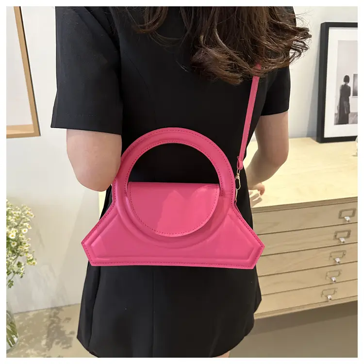 Black Round Shoulder Crossbody Bag for Women — feature 19
