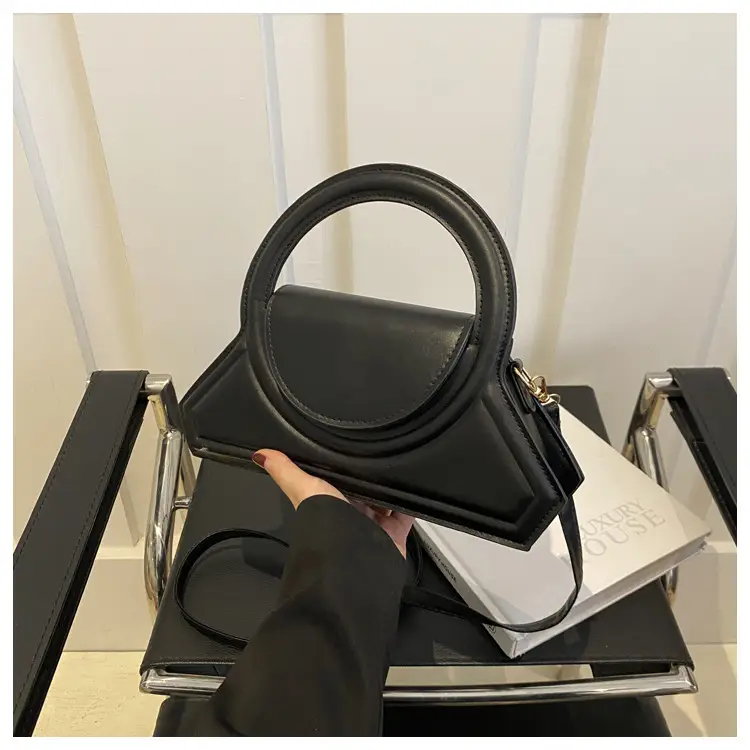 Black Round Shoulder Crossbody Bag for Women — feature 28