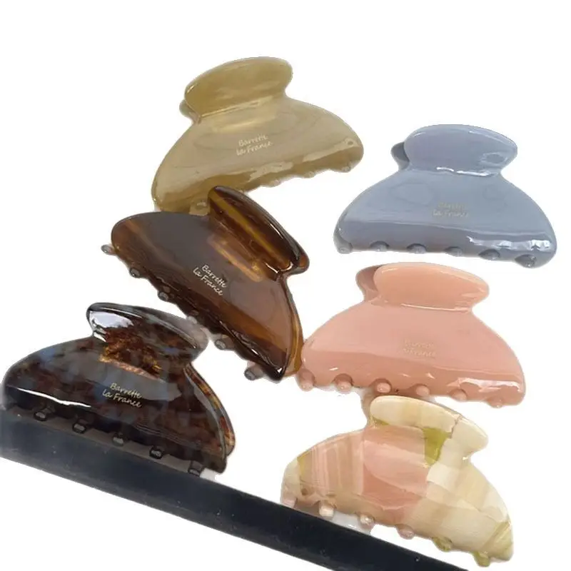 High Peach Acetic Acid Hairpin Clip for Women - Image 11