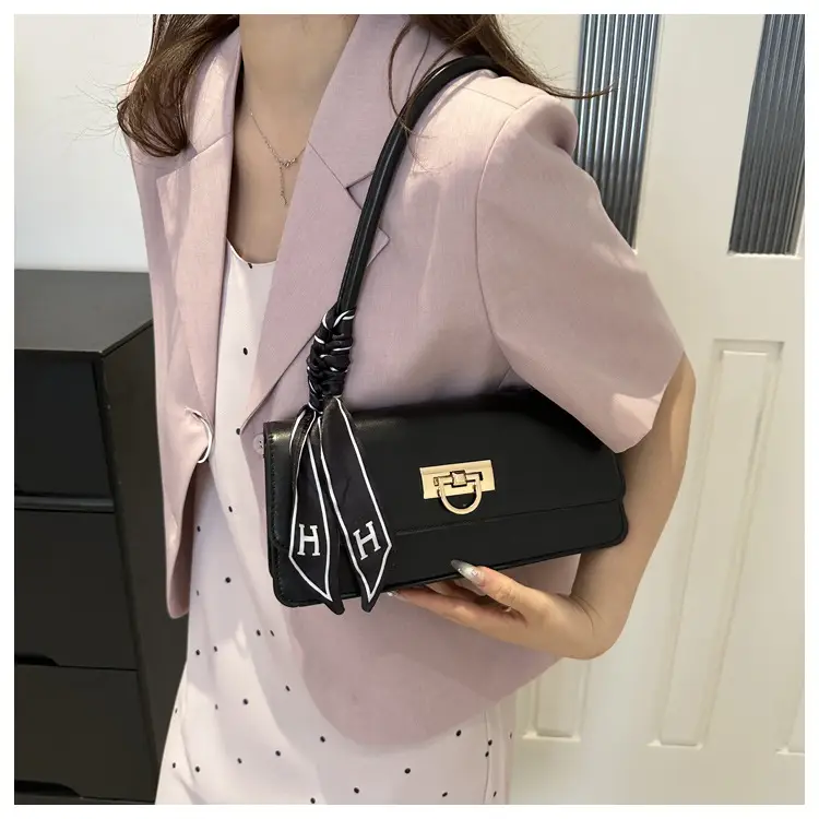 Women's Western Style Shoulder Bag with Ribbon Bow — feature 20