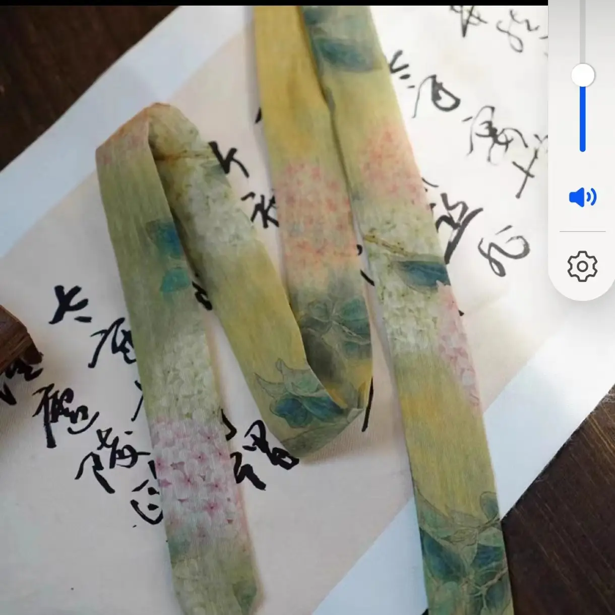 New Chinese Style Hanfu Hair Band Ink Bamboo Leaf Long Antique Hair Rope with Landscape Printing Silk Scarf Headwear Hair Accessories - Image 55