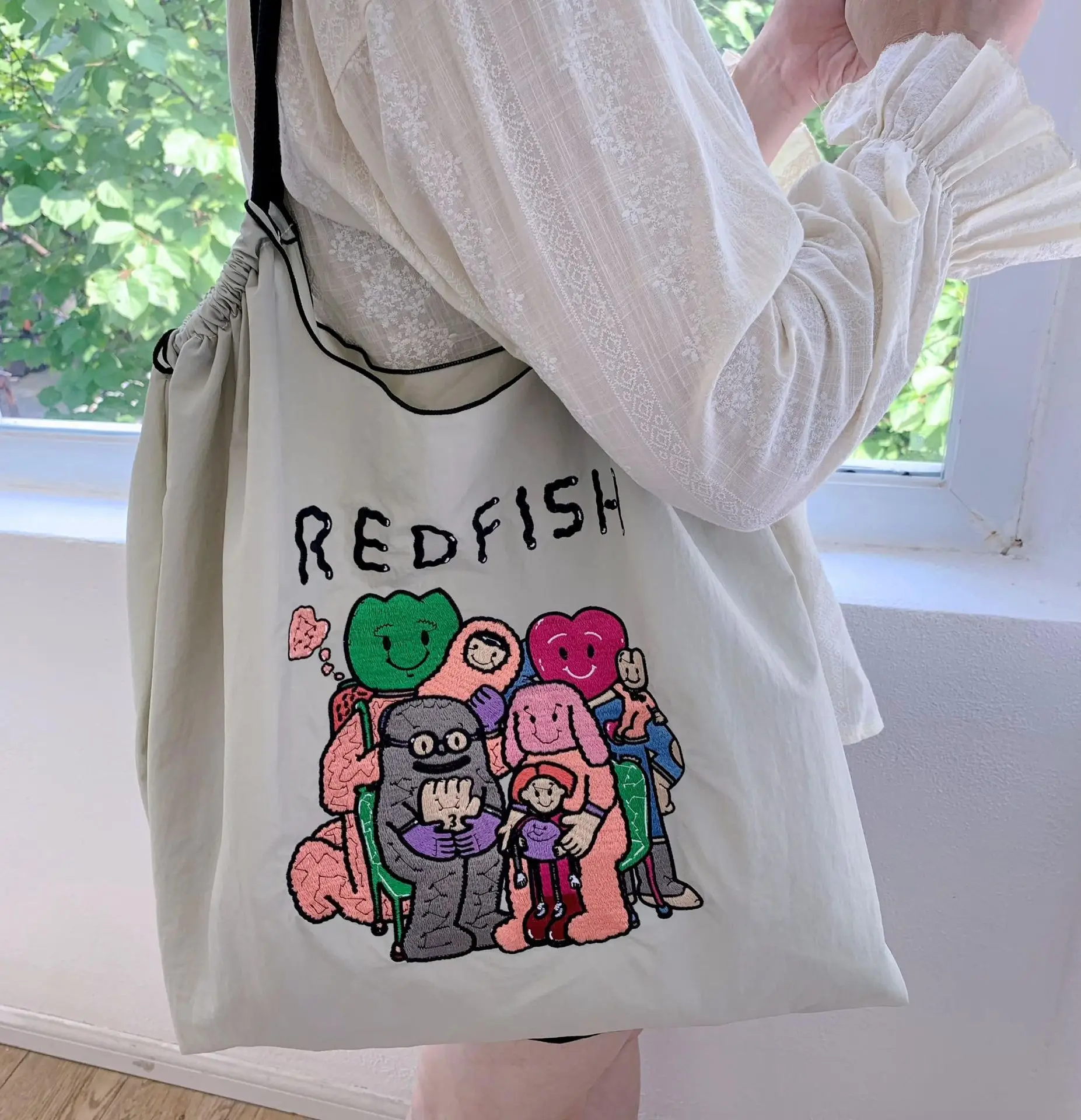 2024 Canvas Shoulder Bag for Girls Large Capacity Office Style — feature 24
