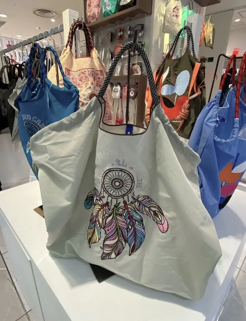2024 Canvas Shoulder Bag for Girls Large Capacity Office Style - Image 7