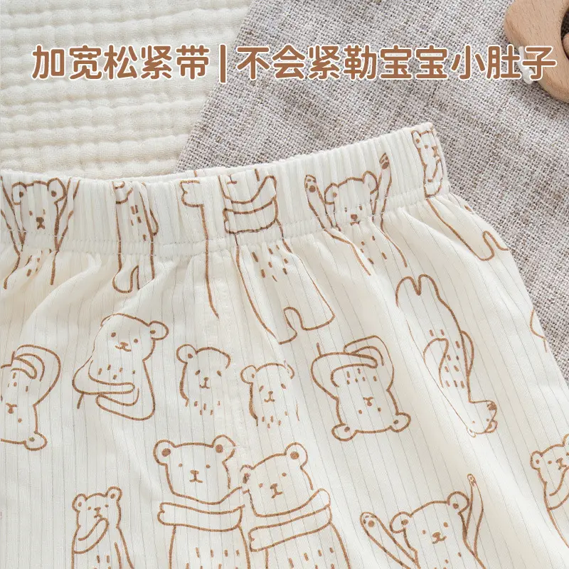 2026 Summer Ultra-Thin Modal Lace Set Baby Girl Pajamas Little Princess Short-Sleeve Homewear — feature 24