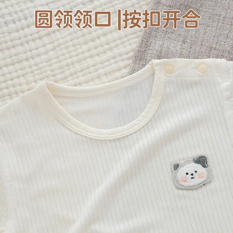 2026 Summer Ultra-Thin Modal Lace Set Baby Girl Pajamas Little Princess Short-Sleeve Homewear — feature 9