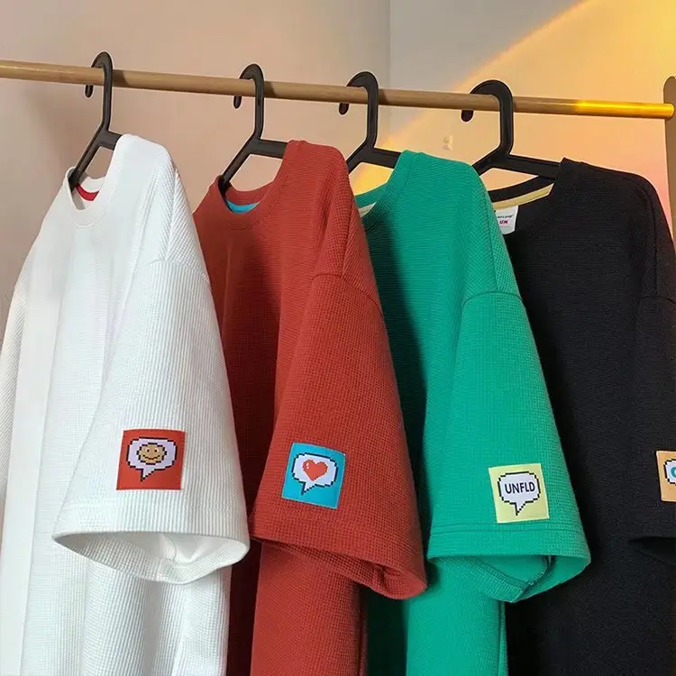 Black Loose Sleeve T-Shirt for Boys Teenage Wear — feature 11
