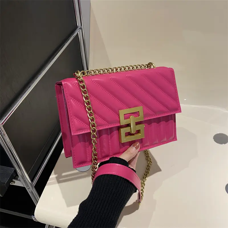 White Quilted Crossbody Bag for Women 2024 - Image 5