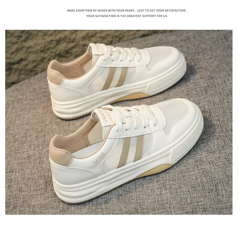 Women White Mesh Casual Shoes Spring Summer 2024 — feature 12