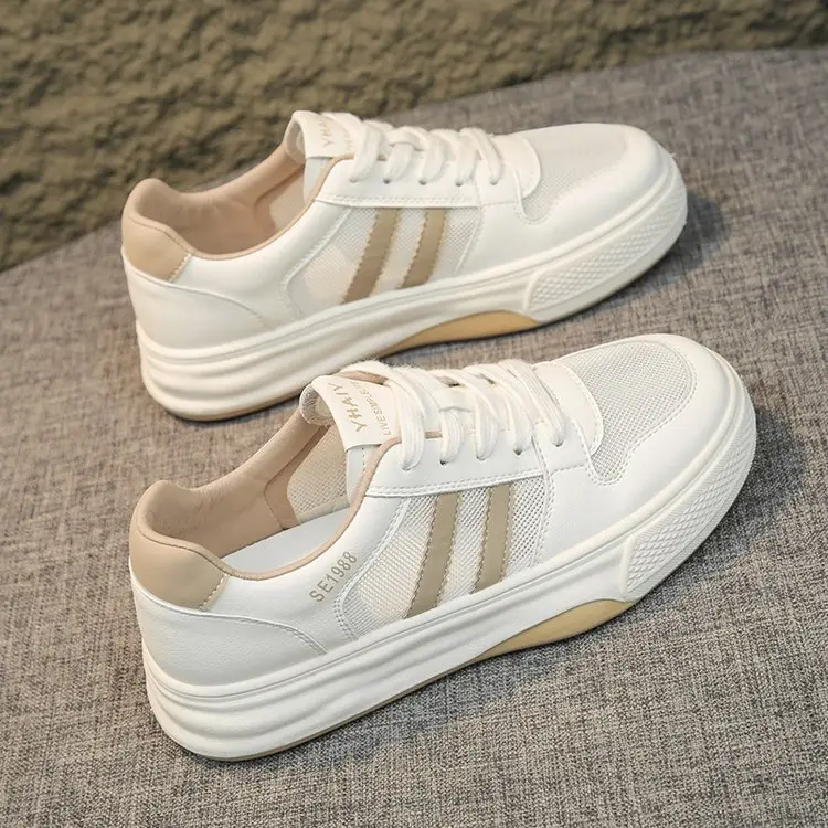 Women White Mesh Casual Shoes Spring Summer 2024 - Image 2