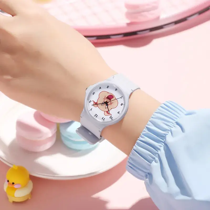 Kids Cartoon Piggy Watch Waterproof Silicone Quartz - Image 8