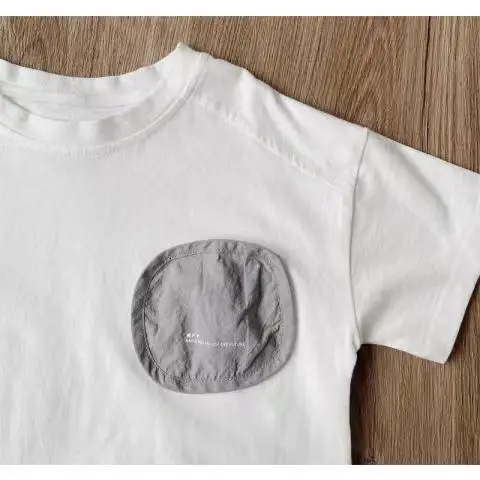 Boys Short Sleeve T-Shirt White Hip Hop Print Summer Wear — feature 8