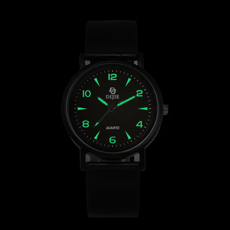 Trendy Men's Cool Fashion Casual Korean Style High-End Belt Watch Artistic Retro Business High School Couple