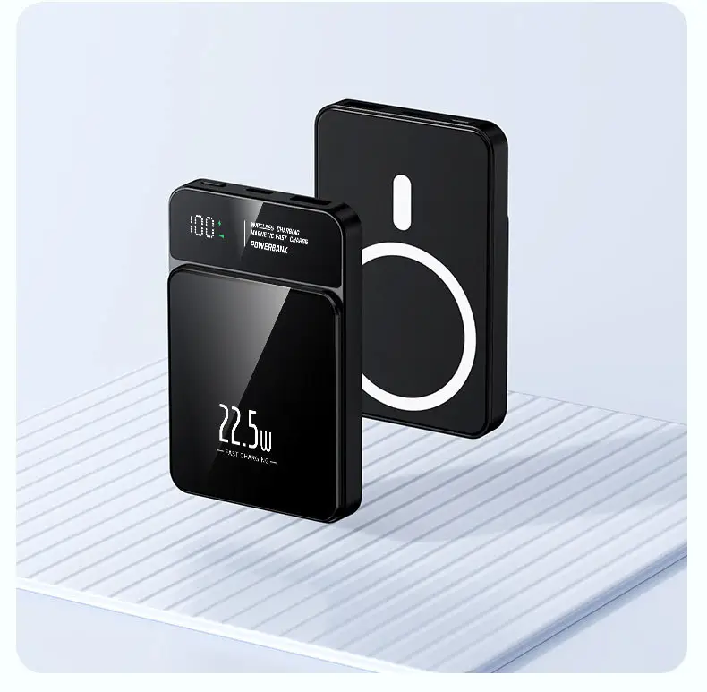 Cross-border Magsafe Magnetic Wireless Fast Charging Treasure Ultra-thin Portable Super Fast Charging 10000 mA Mobile — feature 27
