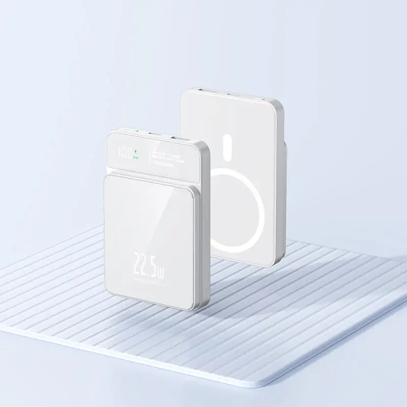 Cross-border Magsafe Magnetic Wireless Fast Charging Treasure Ultra-thin Portable Super Fast Charging 10000 mA Mobile