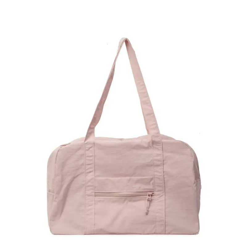 Black Korean Style Nylon Handbag for Women - Image 10