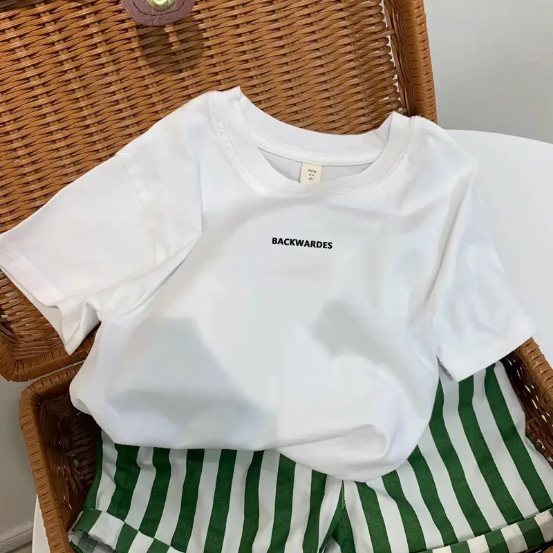 Hello Mickey Short Sleeve Kids T-Shirt White — feature 14
