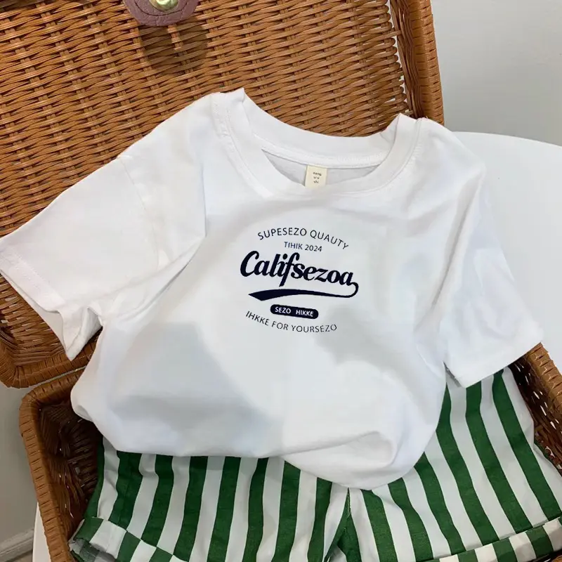 Hello Mickey Short Sleeve Kids T-Shirt White — feature 15