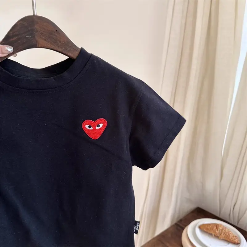 Hello Mickey Short Sleeve Kids T-Shirt White