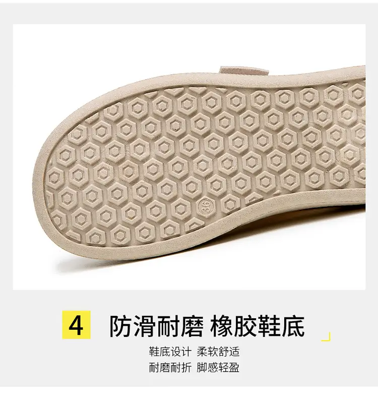 Women's Mesh Slip-On Half Slippers White Platform Summer — feature 13