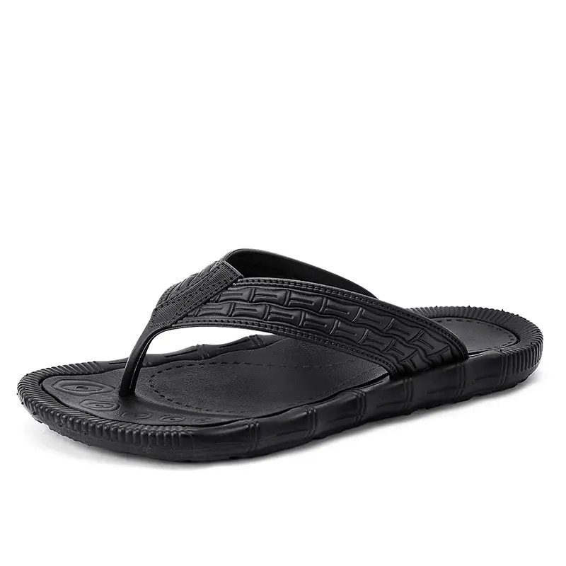 Flip-flops men's Korean-style trendy outdoor wear summer non-slip wear-resistant casual beach shoes flip-flops men's wholesale - Image 6