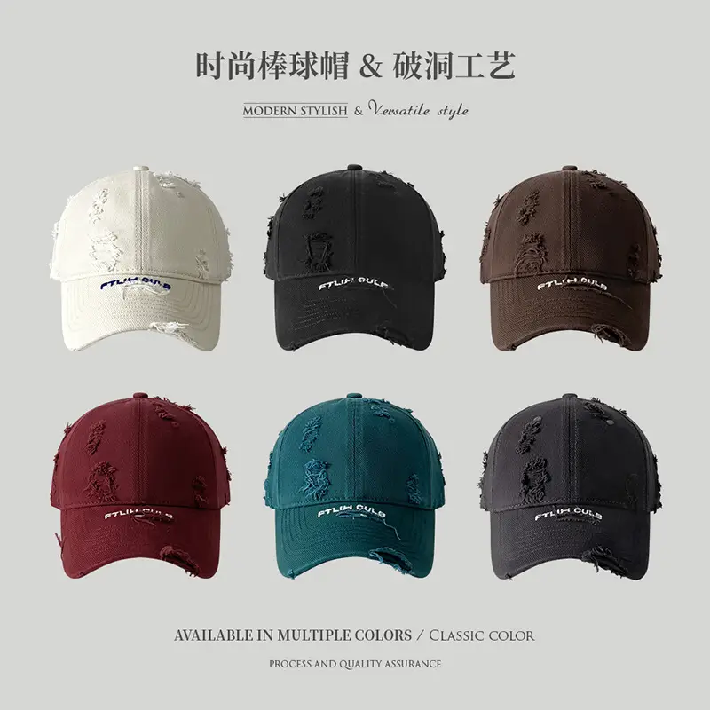 Women Pure Cotton Letter Embroidered Cap Black - Image 8