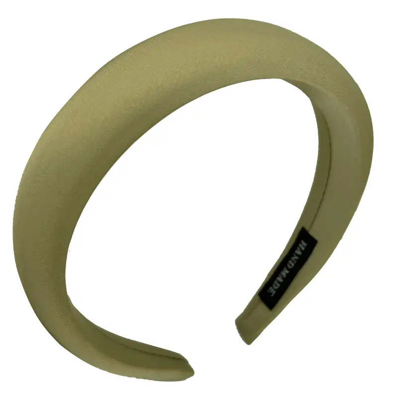 Early Spring New Sponge Headband Sweet Gentle Elegant Green Hairpin - Image 19