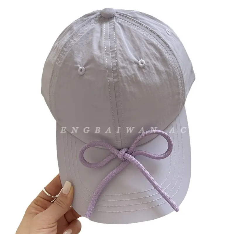 Sweet Bow Baseball Cap for Women Summer - Image 11