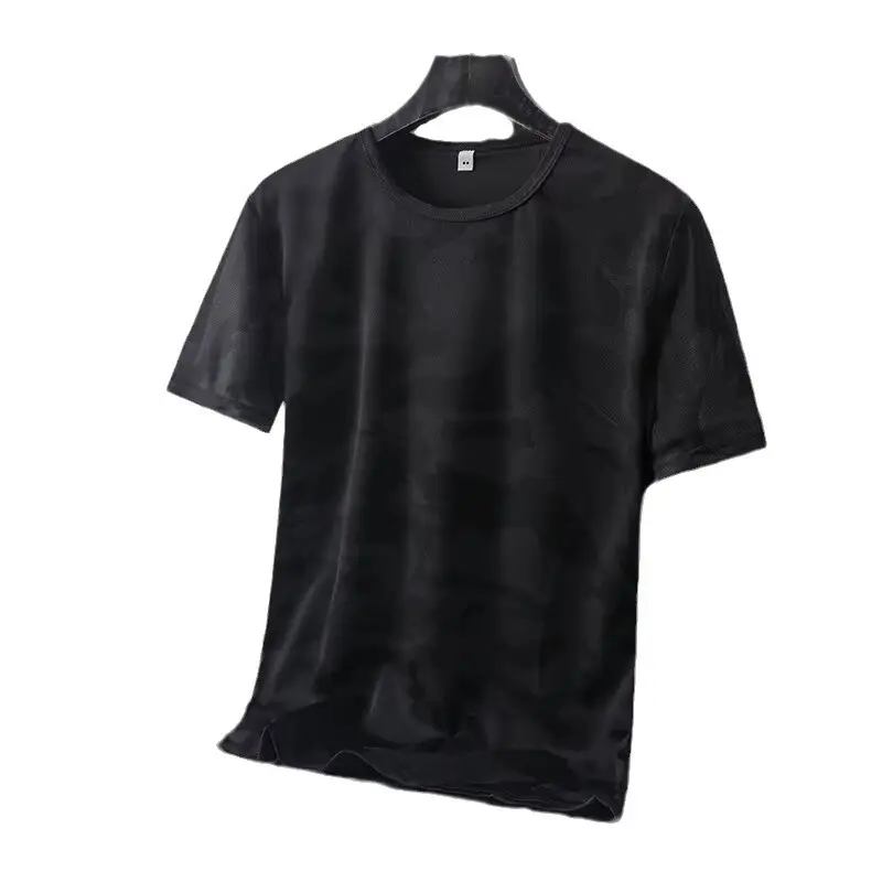 Men Camouflage Ice Silk Short Sleeve T-Shirt - Image 11